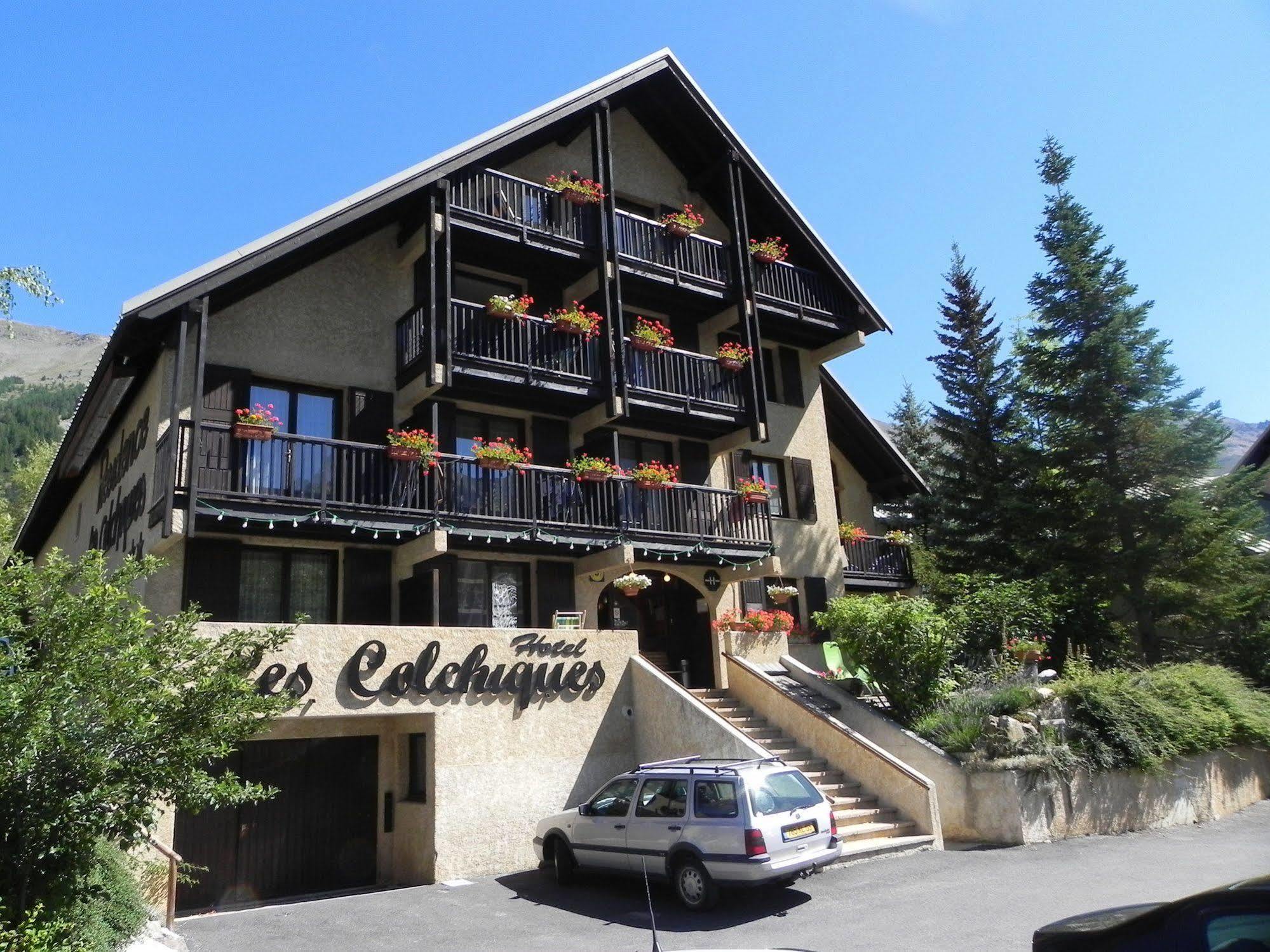 Hôtel Résidence Les Colchiques Le Monêtier-les-Bains Exterior foto